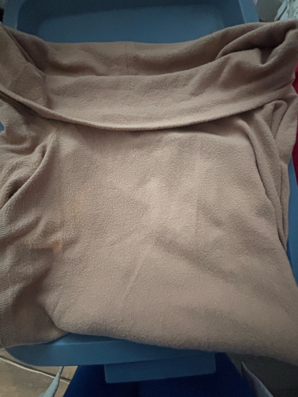 Abercrombie and fitch tan sweater large